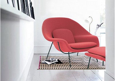 Womb reading chair