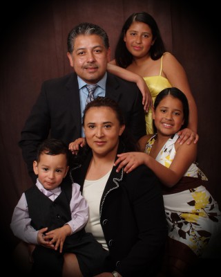 The Mateo Flores family