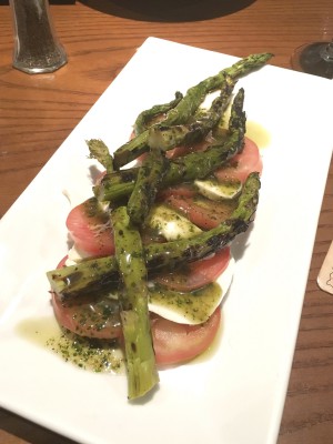 Press 195’s asparagus appetizer is a great way to get one’s greens.